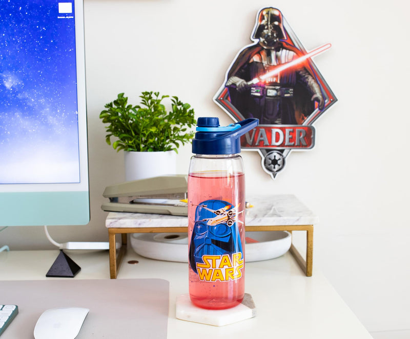 Star Wars Darth Vader Water Bottle With Screw-Top Lid | Holds 28 Ounces product image 8 of 9