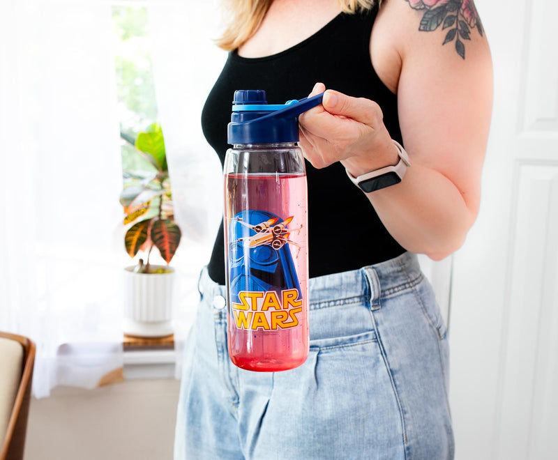 Star Wars Darth Vader Water Bottle With Screw-Top Lid | Holds 28 Ounces product image 9 of 9