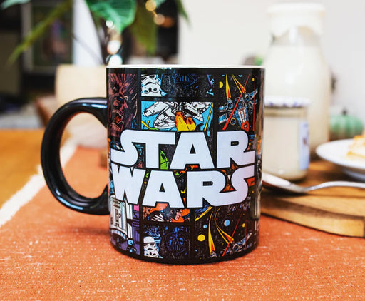 Star Wars Characters Ceramic Camper Mug | Holds 20 Ounces