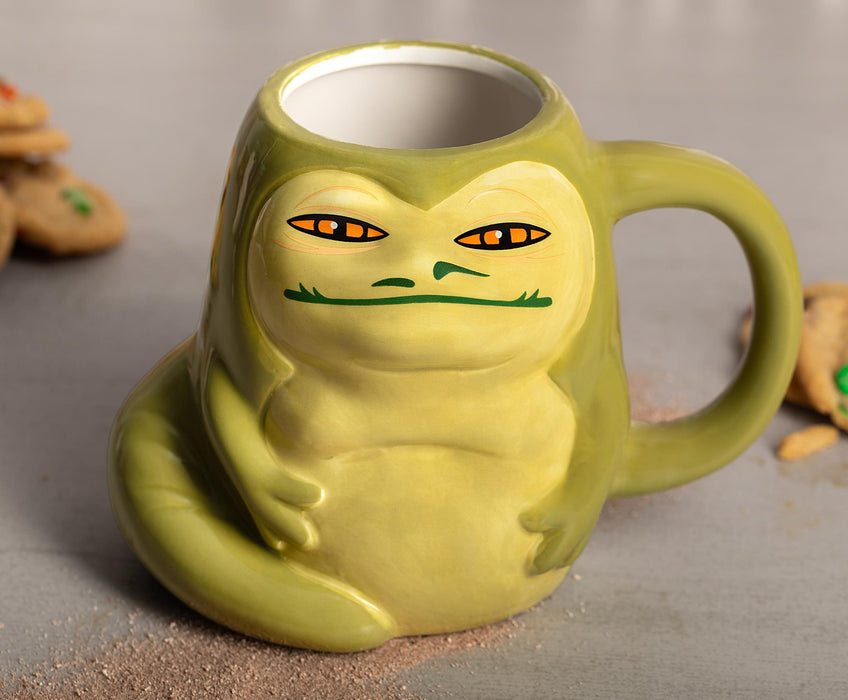 Star Wars - Jabba the Hutt 3D Sculpted Ceramic Mug | Holds 20 Ounces