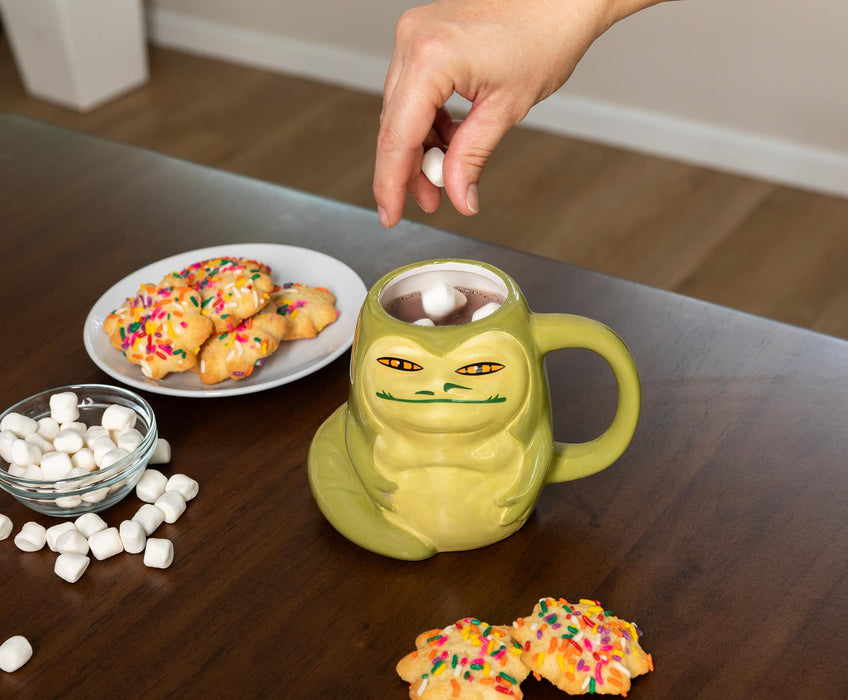 Star Wars - Jabba the Hutt 3D Sculpted Ceramic Mug | Holds 20 Ounces