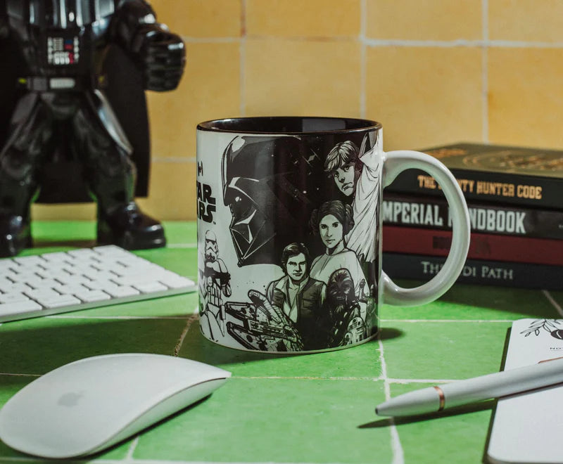 Star Wars - Original Trilogy Collage Ceramic Mug | Holds 20 Ounces