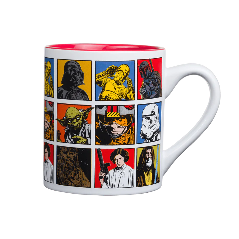 Star Wars - A New Hope Episode 4 Character Grid Ceramic Mug