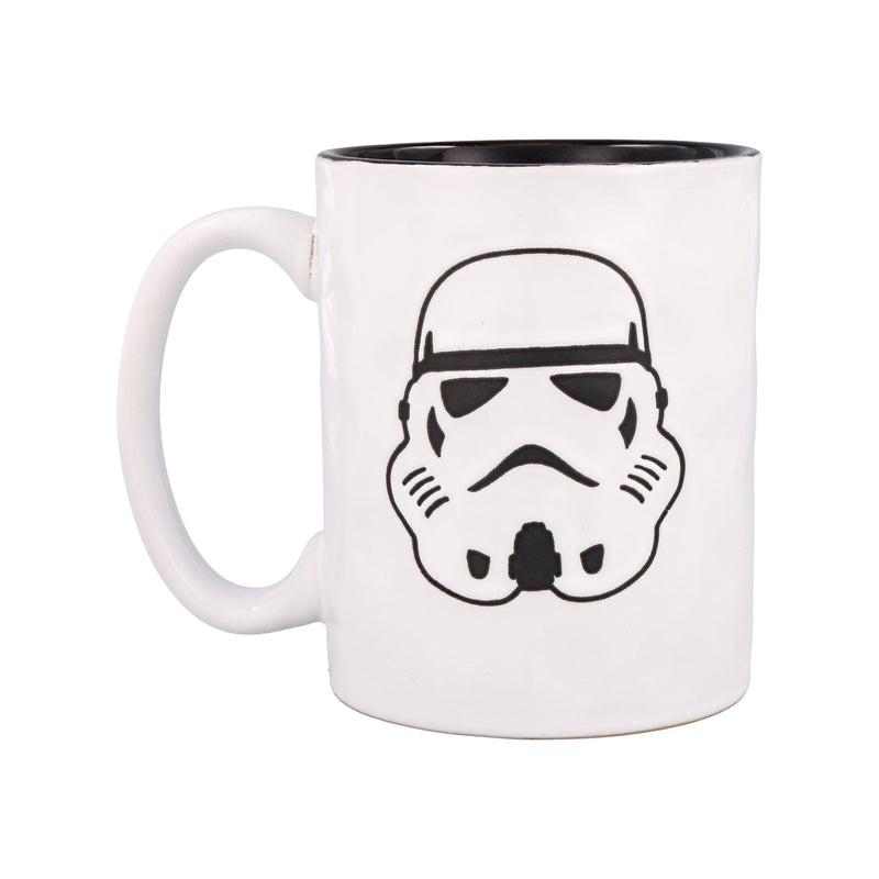 Star Wars Stormtrooper Wax-Resist Ceramic Pottery Mug | Holds 17 Ounces product image 2 of 9