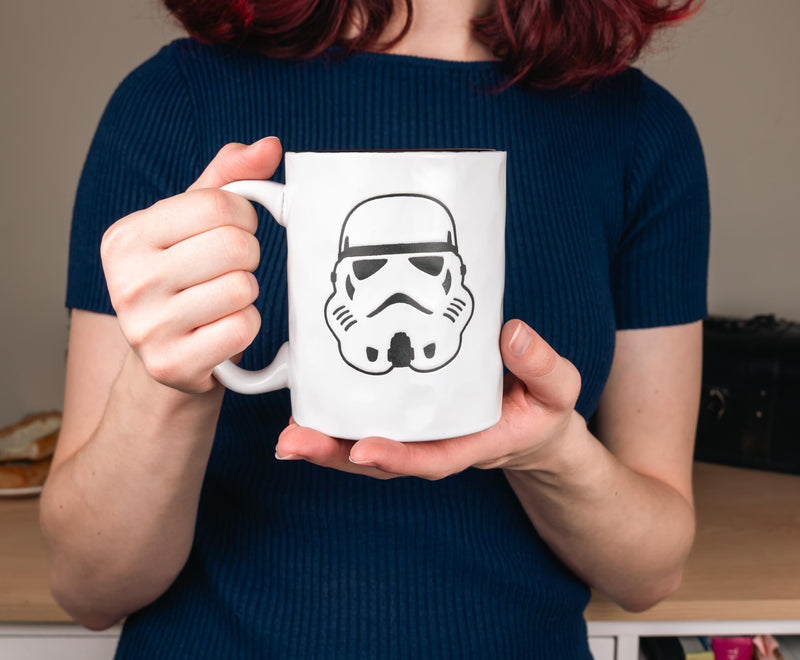 Star Wars Stormtrooper Wax-Resist Ceramic Pottery Mug | Holds 17 Ounces product image 9 of 9