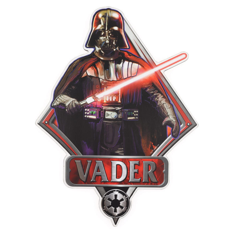 Star Wars Darth Vader Die-Cut Wooden Sign | 13 x 10 Inches product image 1 of 8