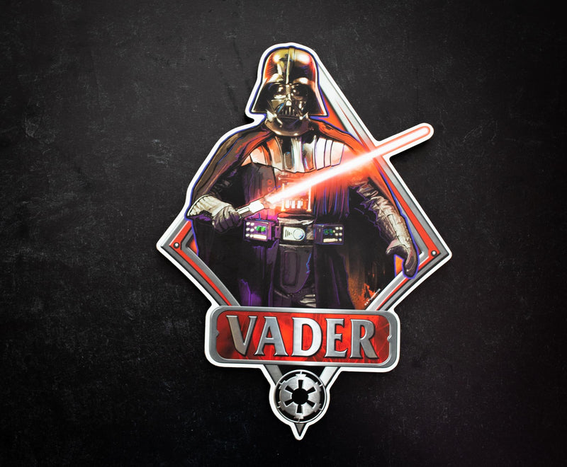 Star Wars Darth Vader Die-Cut Wooden Sign | 13 x 10 Inches product image 3 of 8