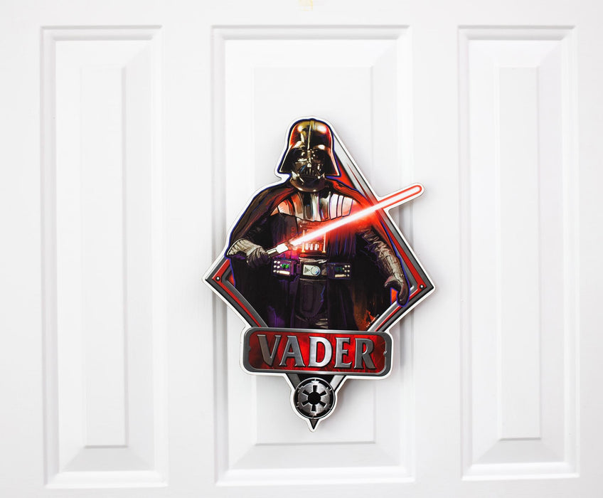 Star Wars Darth Vader Die-Cut Wooden Sign | 13 x 10 Inches