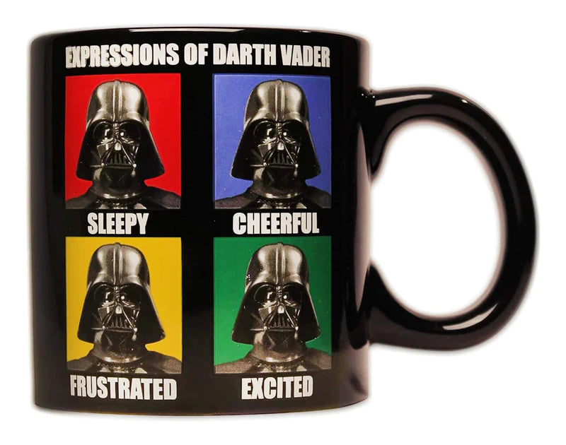 Star Wars - Darth Vader Expressions Ceramic Mug | Holds 14 Ounces