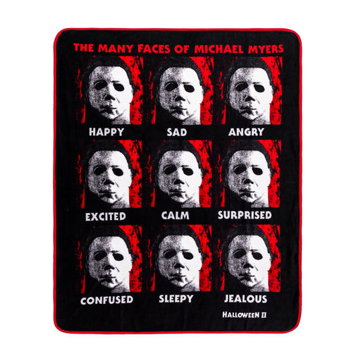 Halloween Michael Myers Fleece Throw Blanket – 45x60 Inch Horror Movie Gift