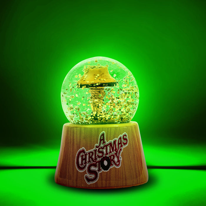 A Christmas Story - Leg Lamp Mini Light-Up Snow Globe | 3 Inches Tall