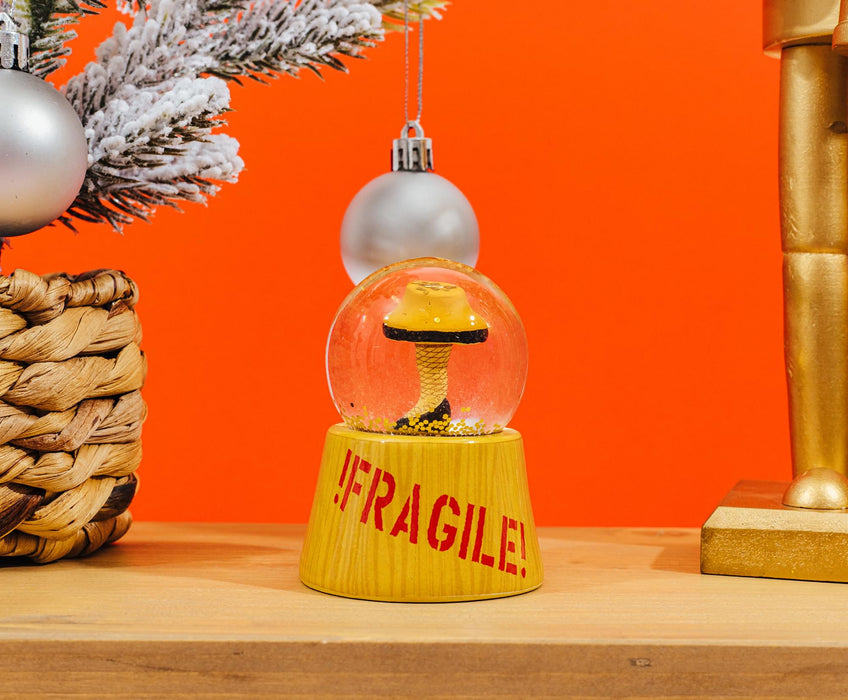 A Christmas Story - Leg Lamp Mini Light-Up Snow Globe | 3 Inches Tall