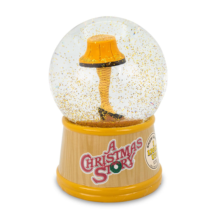 A Christmas Story - Leg Lamp Light-Up Collectible Snow Globe | 6 Inches Tall