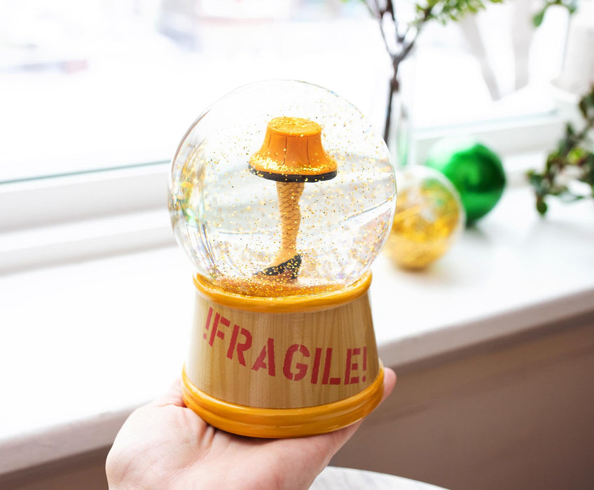 A Christmas Story - Leg Lamp Light-Up Collectible Snow Globe | 6 Inches Tall