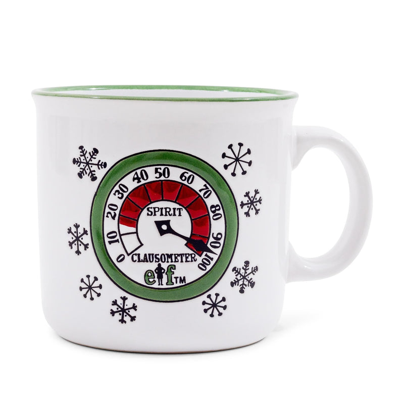 Elf "Spirit Clausometer" Ceramic Camper Mug | Holds 20 Ounces product image 1 of 8