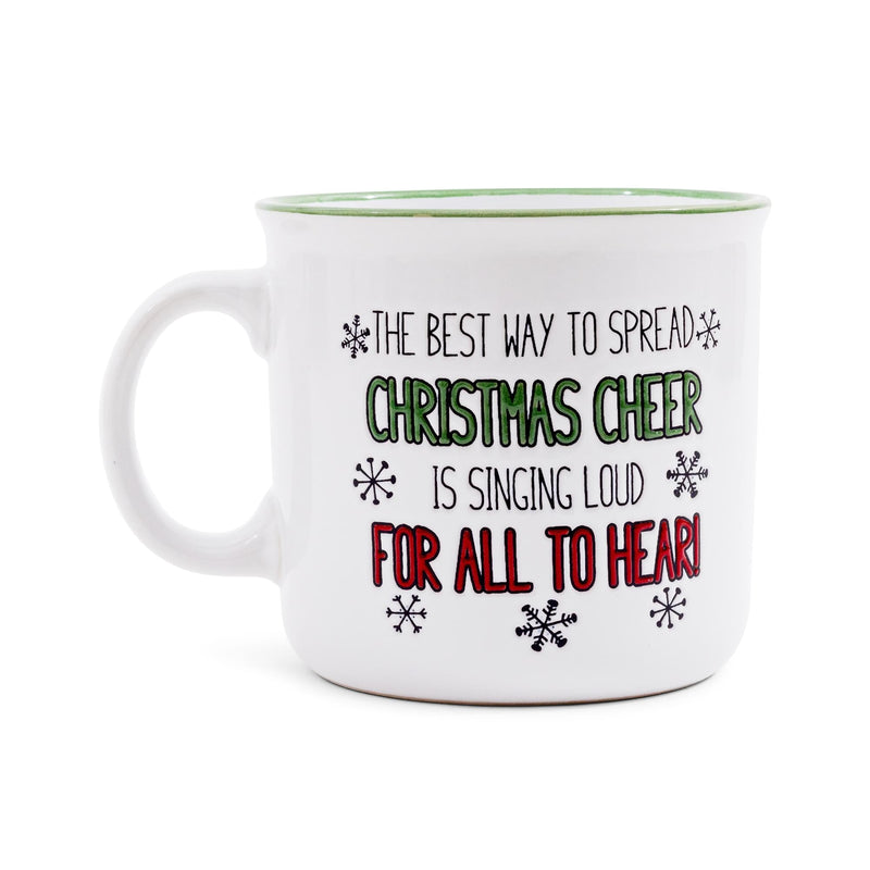 Elf "Spirit Clausometer" Ceramic Camper Mug | Holds 20 Ounces product image 2 of 8