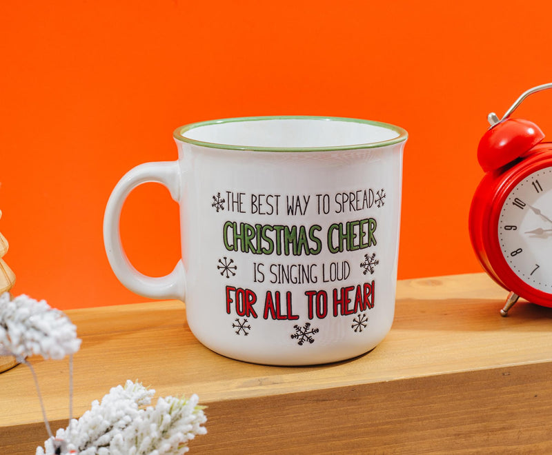 Elf "Spirit Clausometer" Ceramic Camper Mug | Holds 20 Ounces product image 8 of 8
