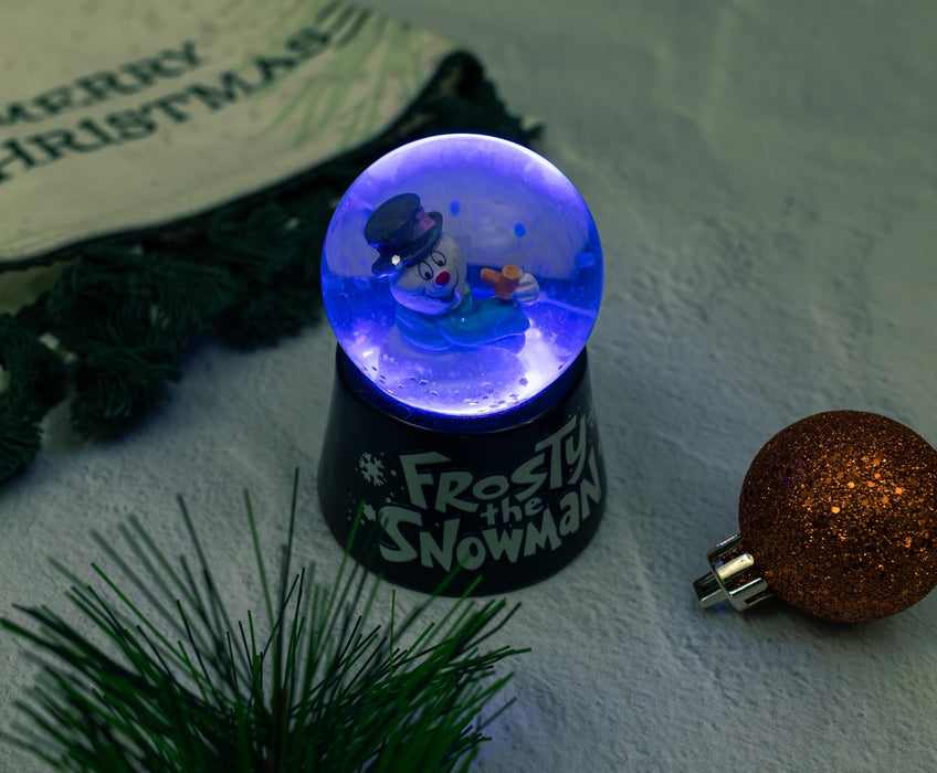 Frosty The Snowman - 3-Inch Mini Light-Up Snow Globe