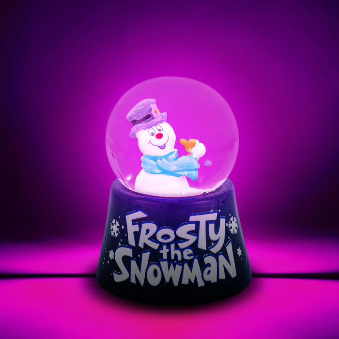 Frosty The Snowman - 3-Inch Mini Light-Up Snow Globe