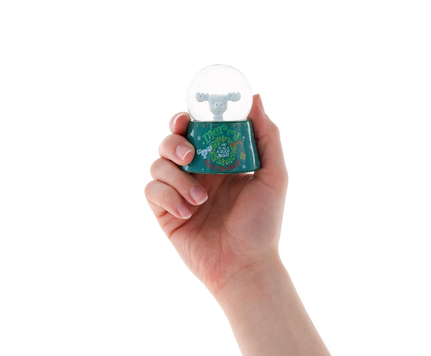 National Lampoon's Christmas Vacation - Marty Moose 3-Inch Mini Light-Up Snow Globe