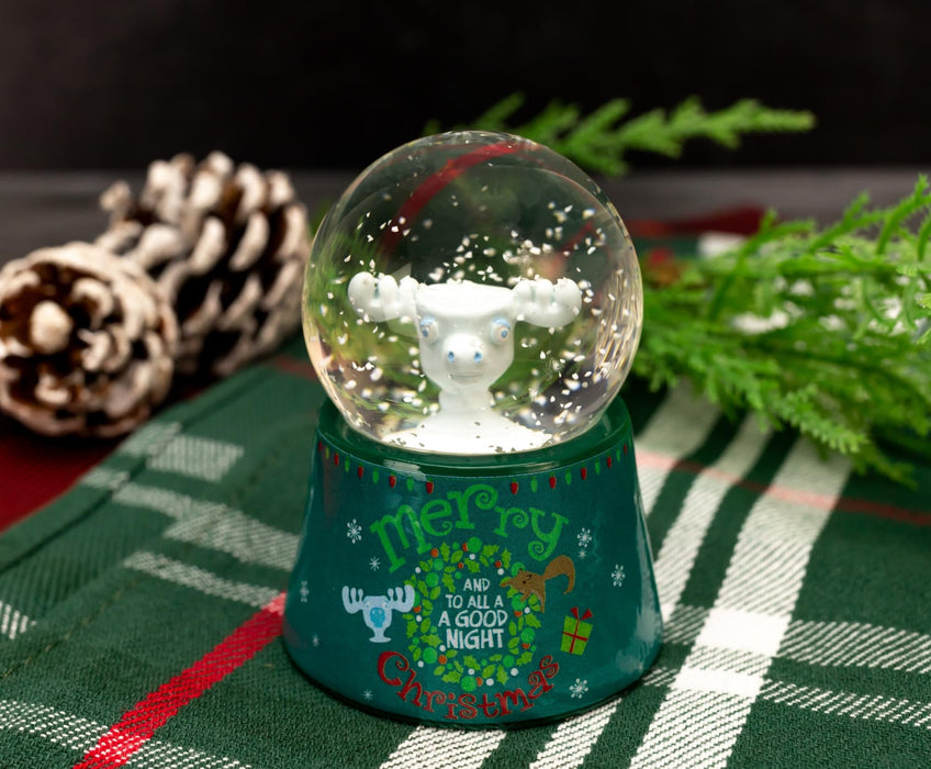 National Lampoon's Christmas Vacation - Marty Moose 3-Inch Mini Light-Up Snow Globe