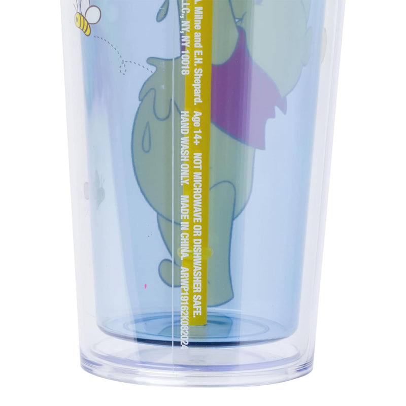 Disney Winnie The Pooh Eating Hunny 26-Ounce Carnival Cup With Lid and Straw product image 5 of 5