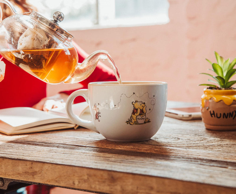 Disney Winnie The Pooh But First Hunny Ceramic Soup Mug | Holds 24 Ounces product image 6 of 7