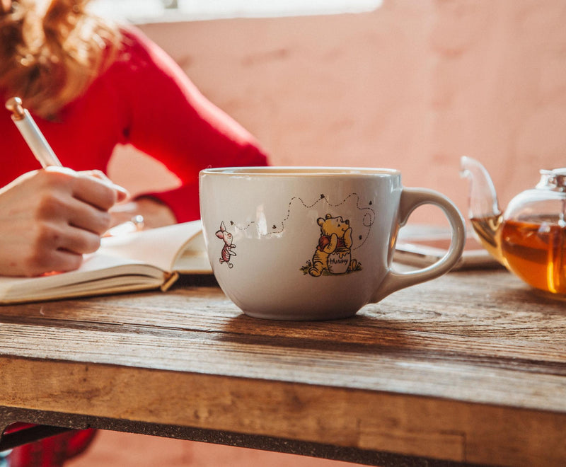 Disney Winnie The Pooh But First Hunny Ceramic Soup Mug | Holds 24 Ounces product image 7 of 7