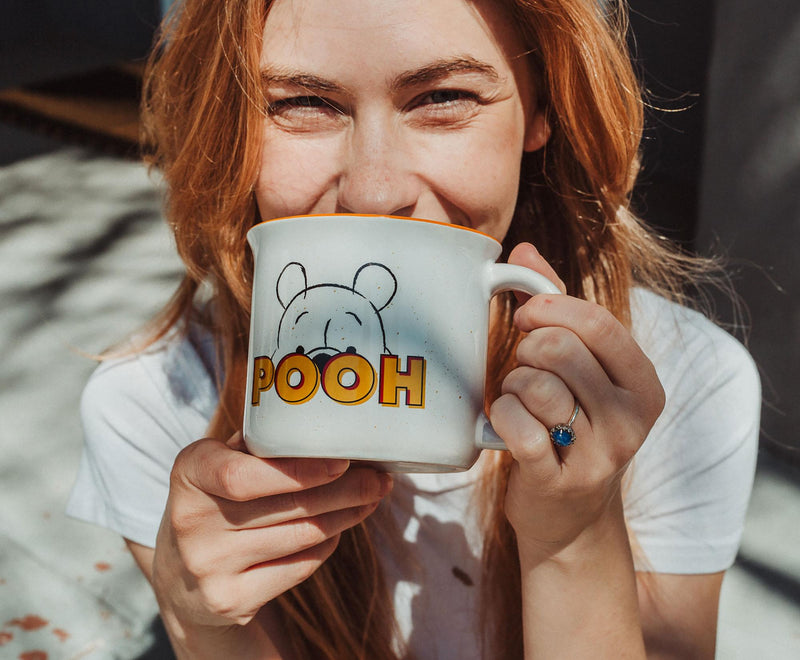 Disney Winnie the Pooh and Piglet Ceramic Camper Mugs | Set of 2 product image 5 of 7