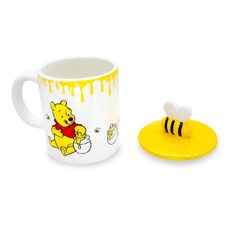 Disney Winnie The Pooh Hunny Pot Ceramic Mug With Lid | Holds 18 Ounces product image 4 of 10