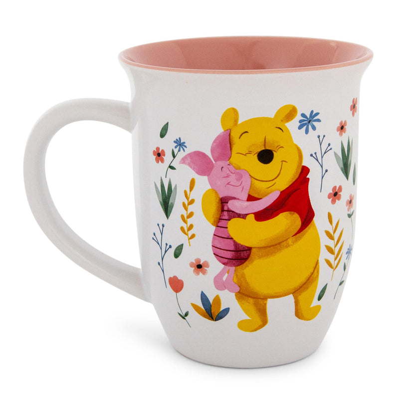 Disney Winnie the Pooh and Piglet "Home Is With You" Wide Rim Ceramic Mug product image 2 of 8