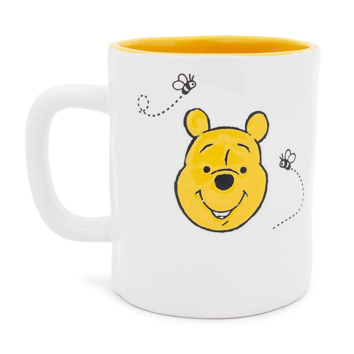 Disney Winnie the Pooh Ceramic Pottery Mug | Holds 25 Ounces