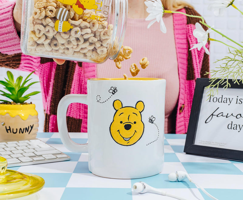 Disney Winnie the Pooh Ceramic Pottery Mug | Holds 25 Ounces product image 4 of 8