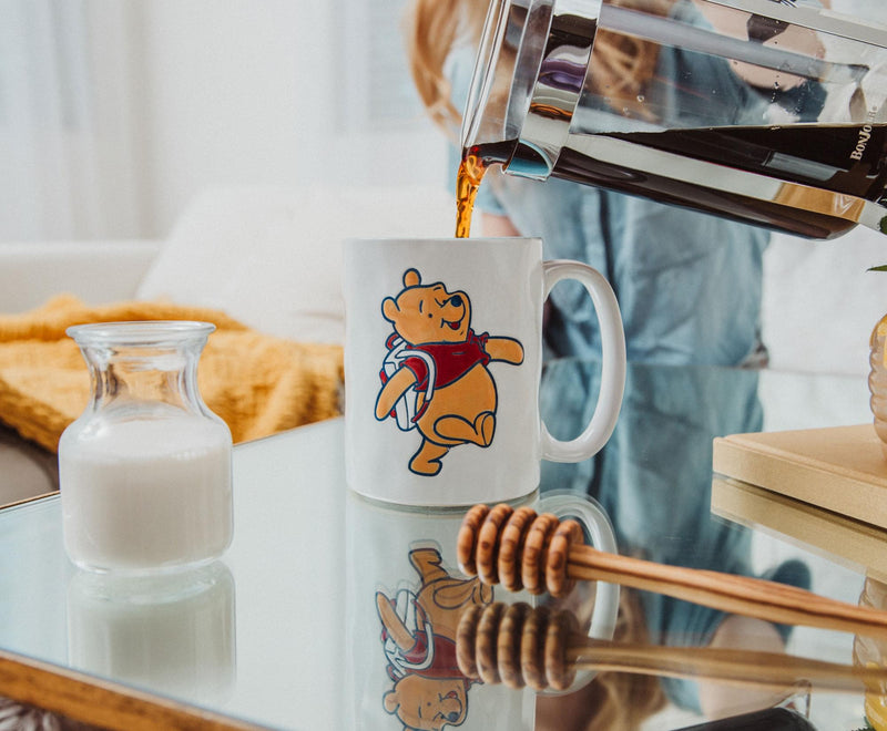 Disney Winnie the Pooh "Adventure Awaits" Pottery Ceramic Mug | Holds 16 Ounces product image 4 of 8