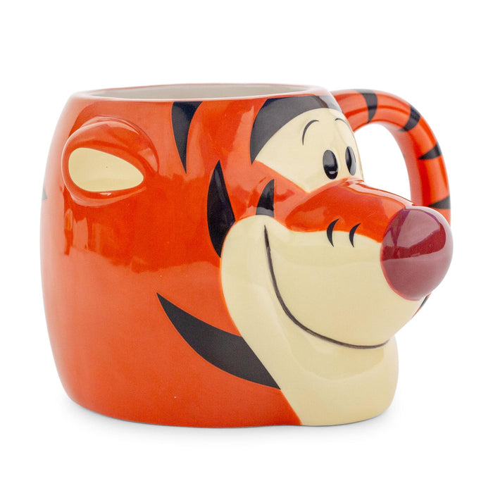 Disney Winnie the Pooh Tigger 3D Sculpted Ceramic Mug | Holds 20 Ounces