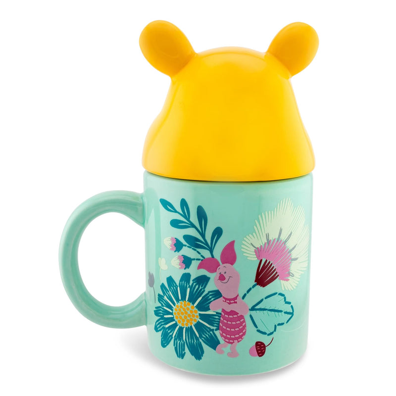 Disney Winnie the Pooh Ceramic Mug With Sculpted Topper | Holds 18 Ounces product image 3 of 9