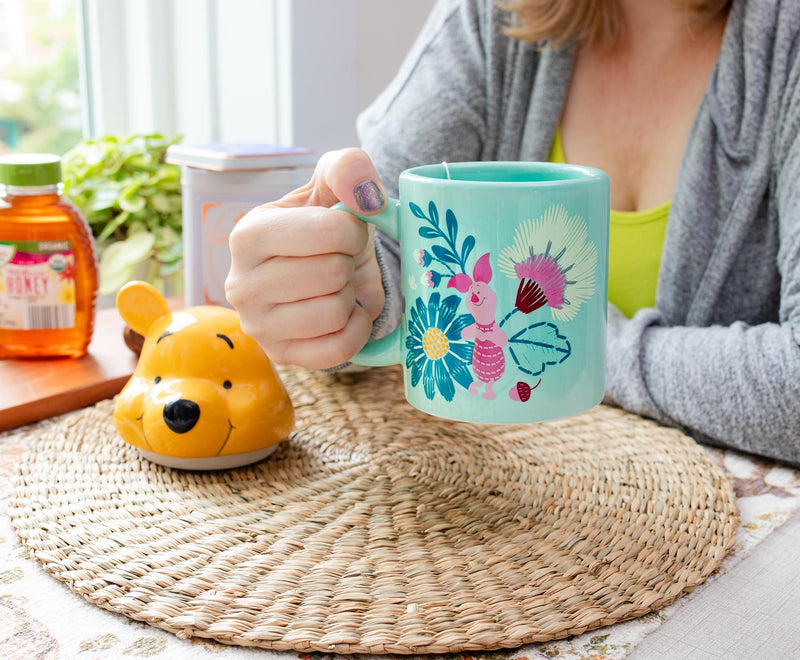 Disney Winnie the Pooh Ceramic Mug With Sculpted Topper | Holds 18 Ounces product image 8 of 9