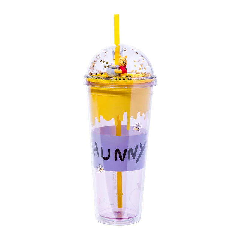 Disney Winnie The Pooh Hunny Pot Confetti Carnival Cup With Lid and Straw product image 1 of 5