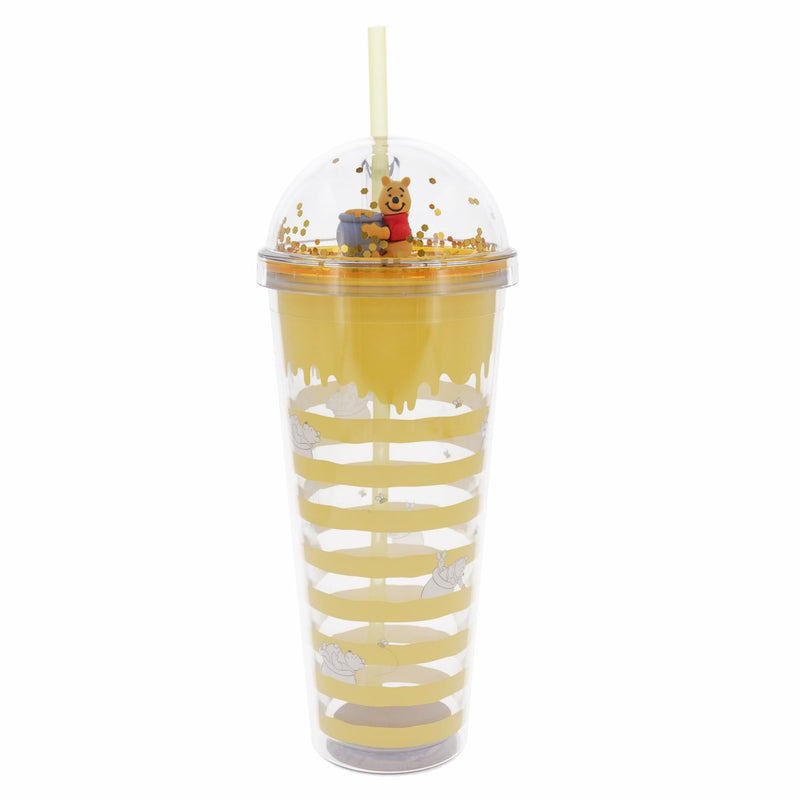 Disney Winnie the Pooh Hunny Confetti Dome Top Carnival Cup | Holds 24 Ounces product image 1 of 6