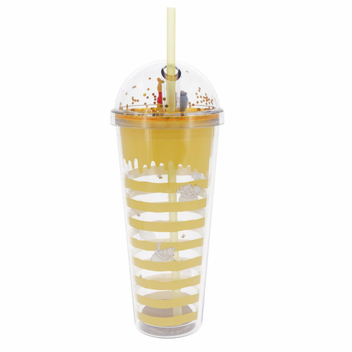 Disney Winnie the Pooh Hunny Confetti Dome Top Carnival Cup | Holds 24 Ounces