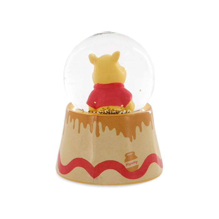 Disney Winnie The Pooh "Time for A Little Snack" 3-Inch Mini Light-Up Snow Globe