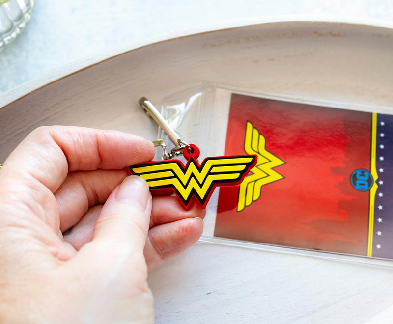 DC Comics Wonder Woman 22-Inch Lanyard With ID Badge Holder And Logo Charm product image 5 of 8