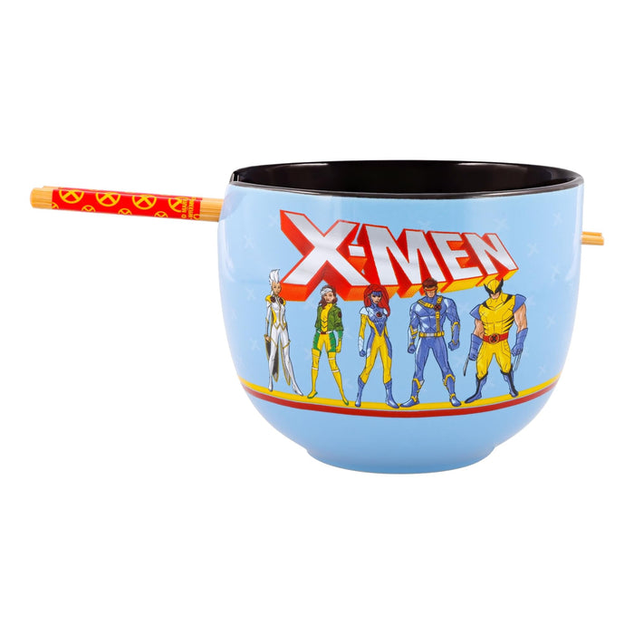 Marvel - X-Men Characters 20-Ounce Ramen Bowl and Chopstick Set