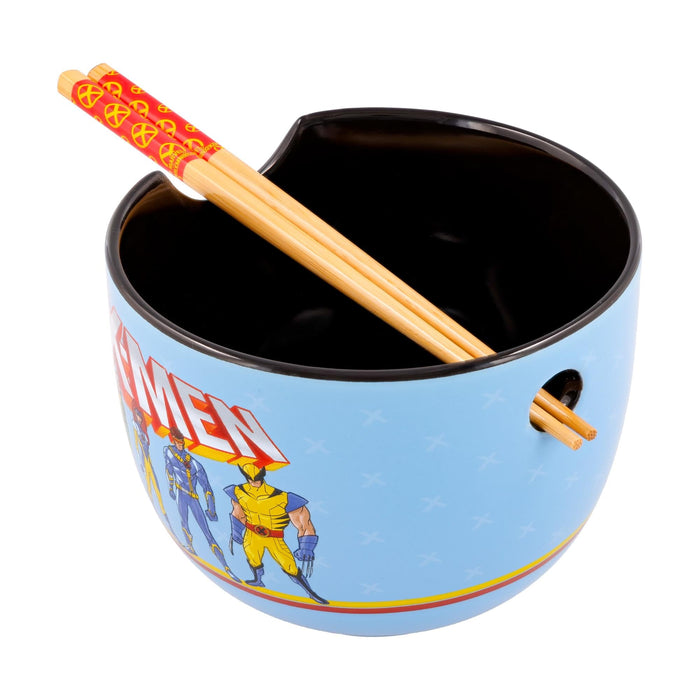 Marvel - X-Men Characters 20-Ounce Ramen Bowl and Chopstick Set