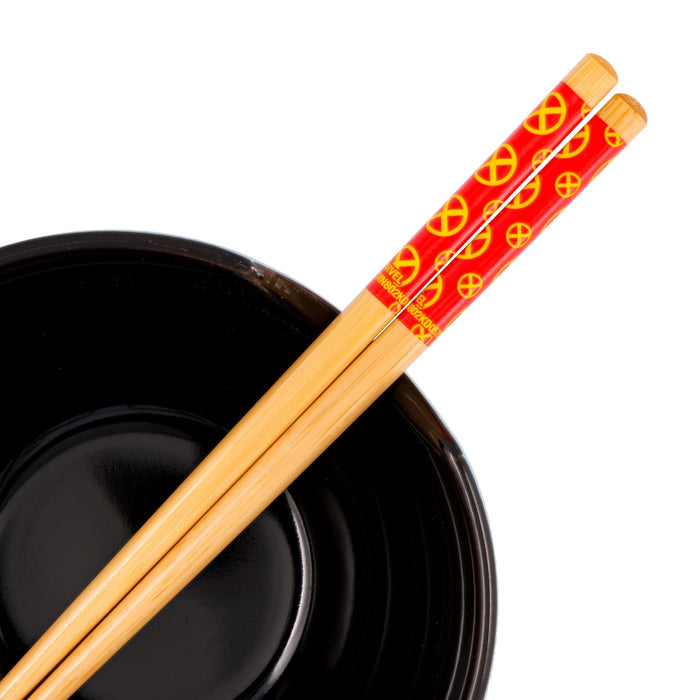 Marvel - X-Men Characters 20-Ounce Ramen Bowl and Chopstick Set