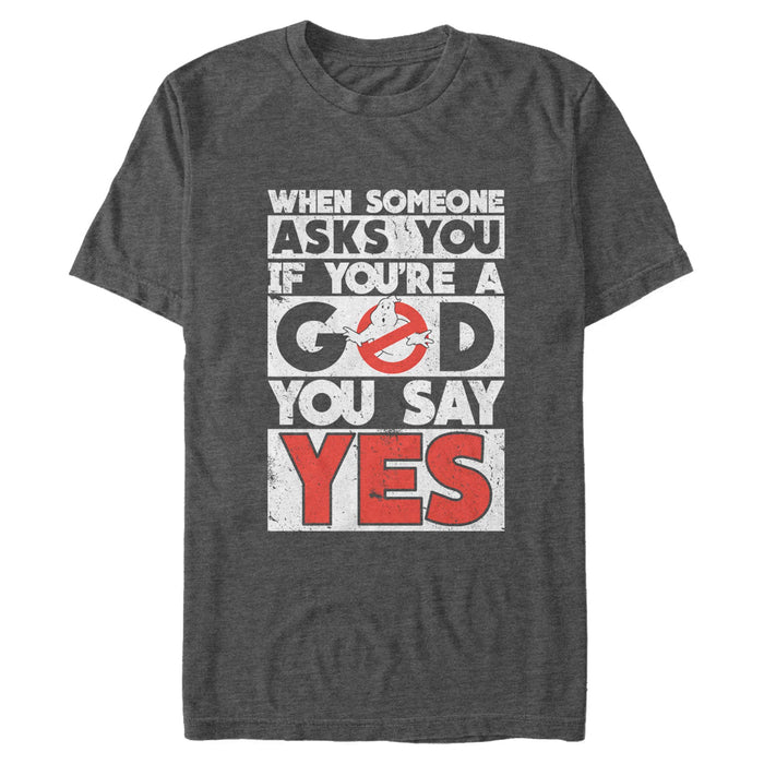 Ghostbusters - When Someone Asks If You're a God Quote