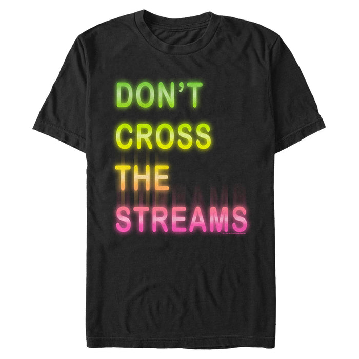 Ghostbusters - Don't Cross Streams Neon Stack