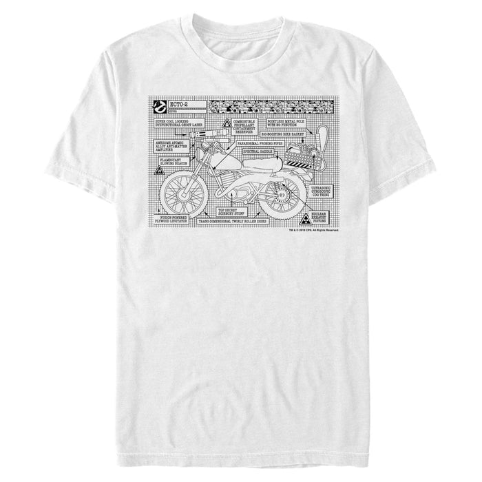 Ghostbusters - Ecto-2 Blue Print