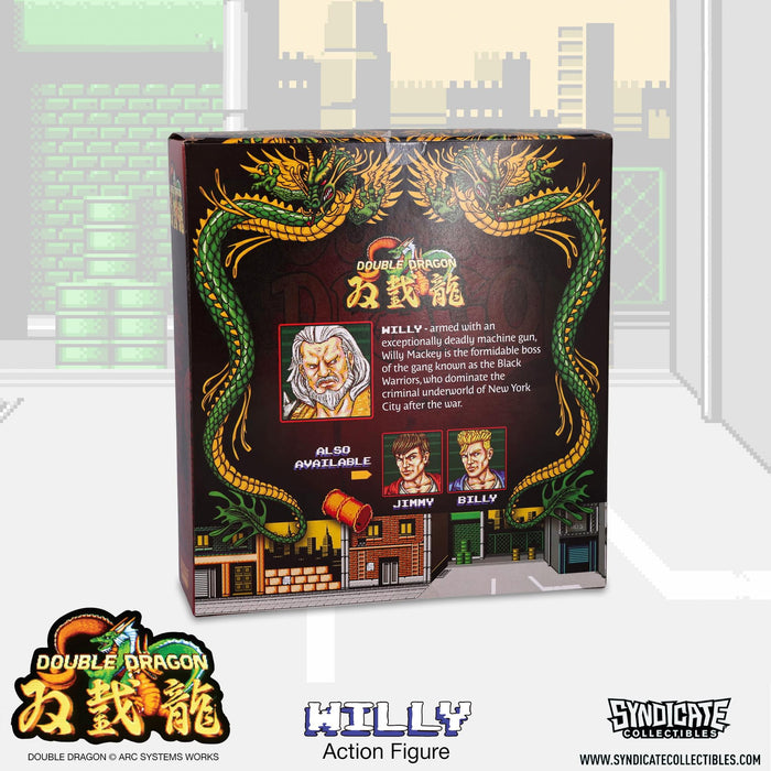 Double Dragon Willy 7-Inch Deluxe Action Figure