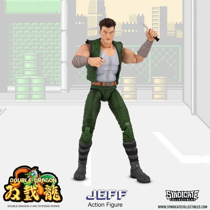 Double Dragon Jeff 7-Inch Deluxe Action Figure